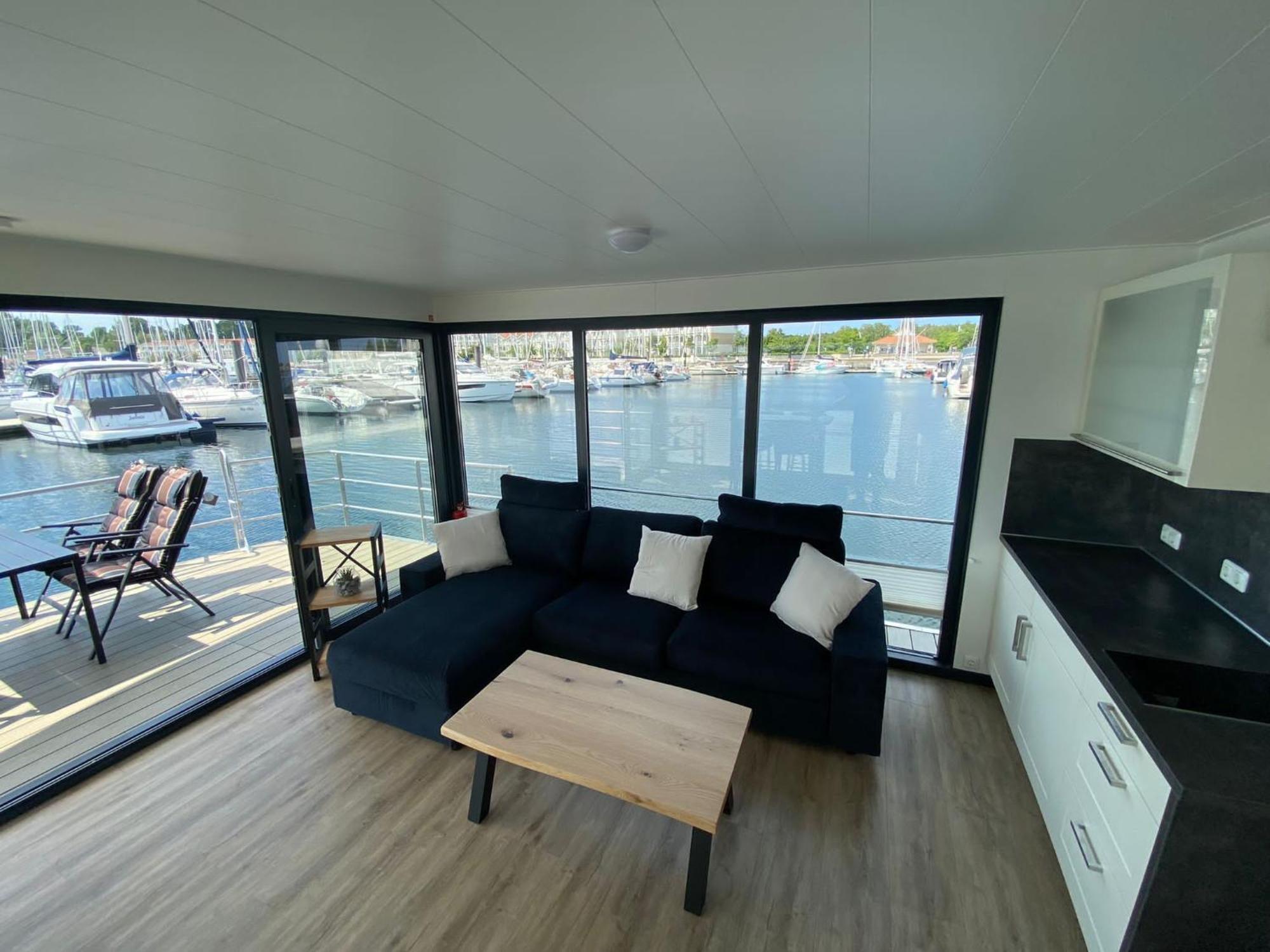 Urlaub Auf Dem Wasser Mit Einmaligen Ausblick - Well Hausboote Boltenhagen 10 Exteriör bild